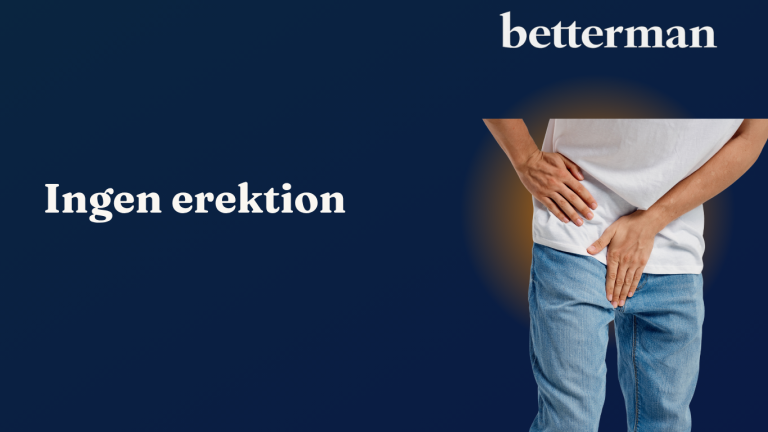 ingen erektion