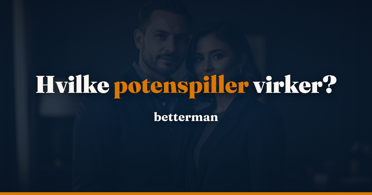 Bedste potenspiller 2026 – sammenligning af alle dine muligheder