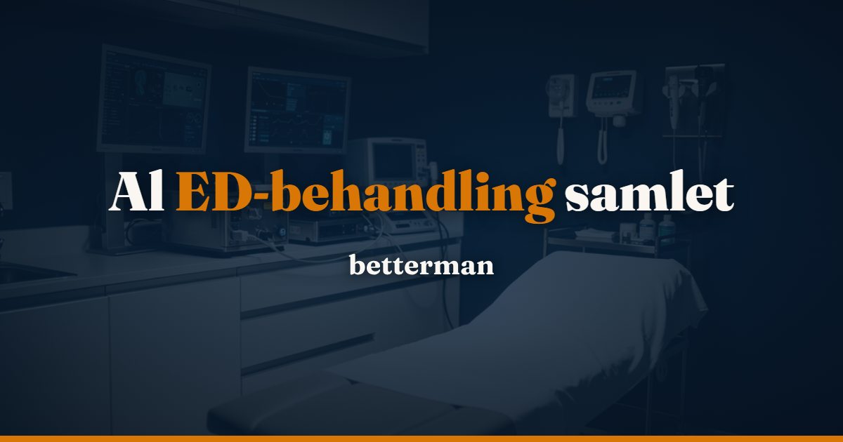 ED behandling: Komplet guide til alle behandlinger mod rejsningsproblemer