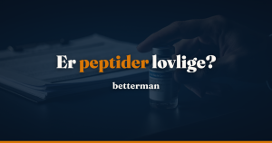 Er peptider lovlige i Danmark? Komplet guide 2026