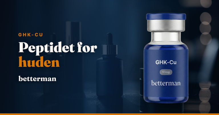 Forside 5 GHK-Cu peptid vial — betterman