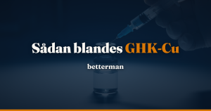 GHK-Cu injektion — rekonstituering og subkutan protokol 2026