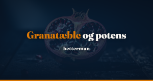 Granatæble og potens — RCT-studie, mekanisme og dosis 2026