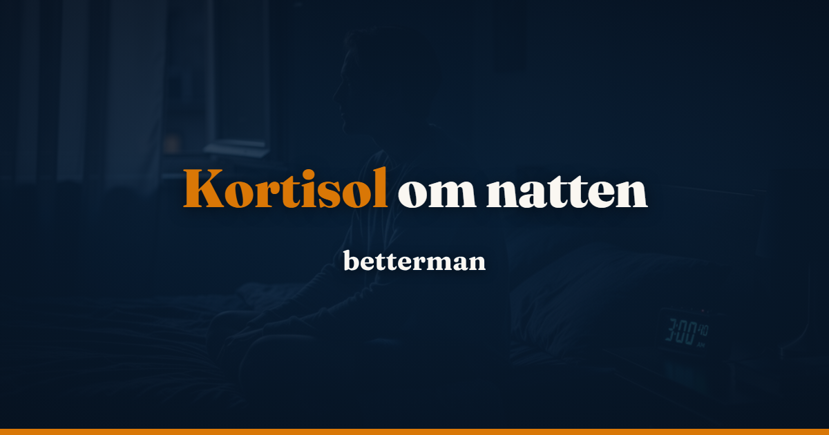 Kortisol og søvn: Stresshormonets rolle om natten