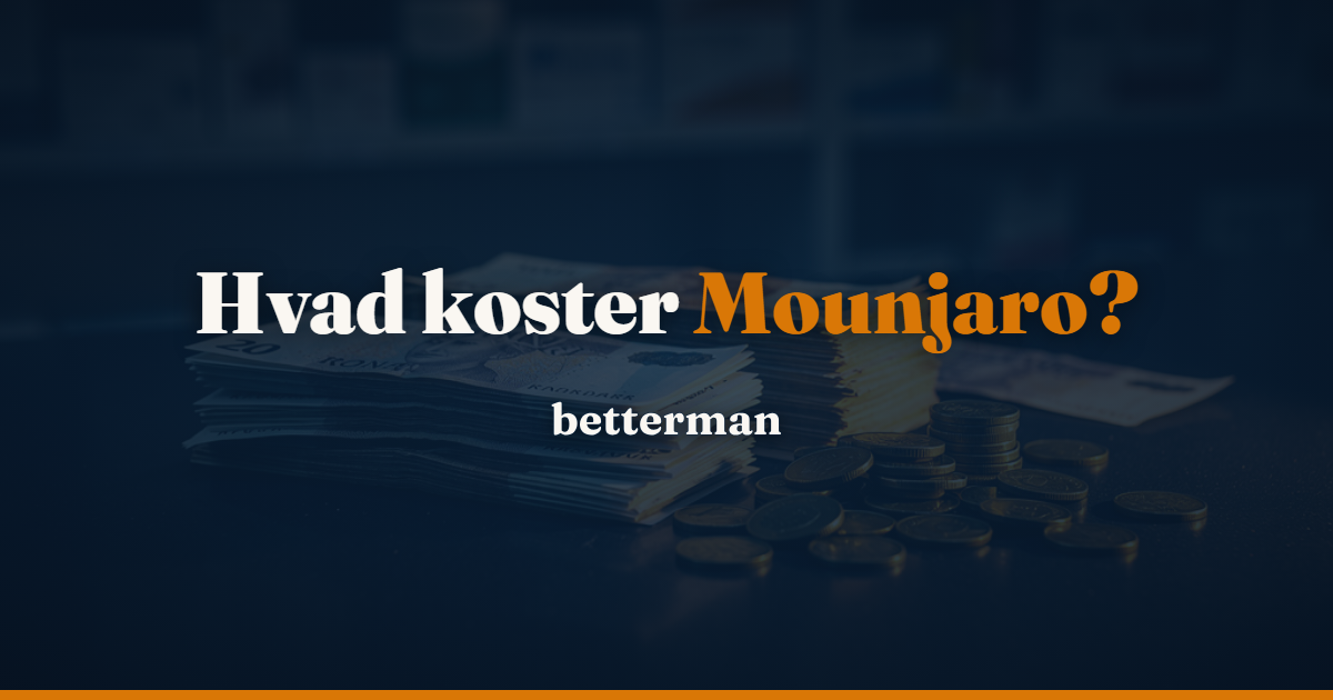 Mounjaro pris i Danmark — pen, måned og tilskud