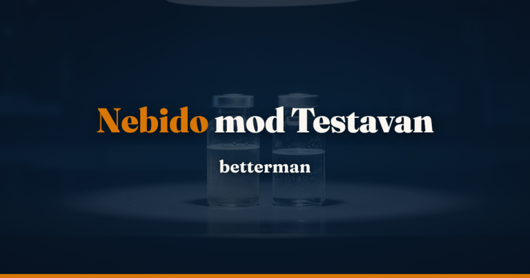Nebido vs Testavan – hvilken TRT-formulering er bedst? (2026)