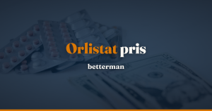 Orlistat pris i Danmark: 120 mg og 60 mg pr. pakke og måned — betterman.dk