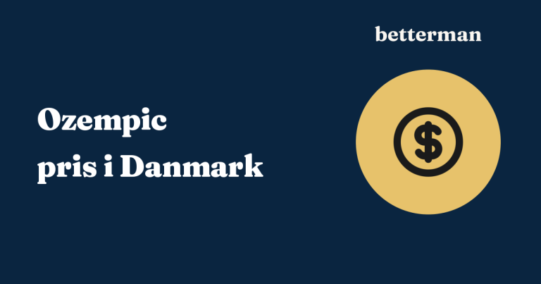 Forside 18 Ozempic pris i Danmark — pen, måned og tilskud — betterman.dk