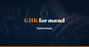 Peptider GHK — kollagen, heling og anti-aging for mænd