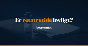 Er retatrutide lovligt i Danmark? — status 2026
