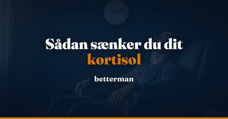 Sænke kortisol naturligt – 9 metoder rangeret (2026)