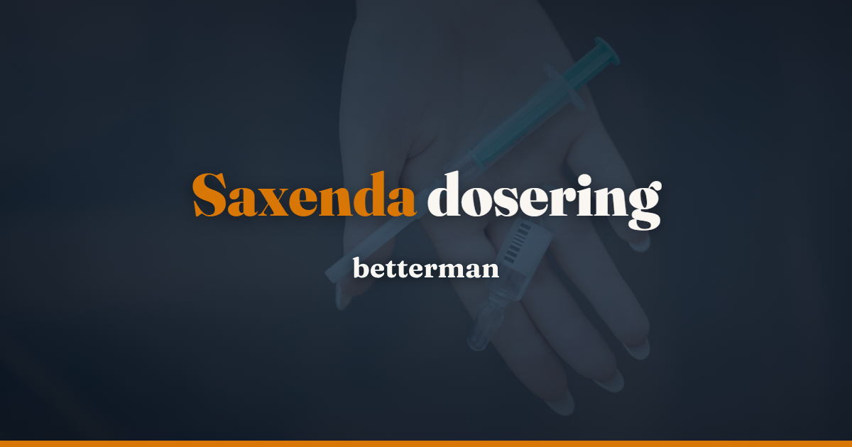 Saxenda dosering: optrapning trin for trin fra 0,6 til 3,0 mg — betterman.dk