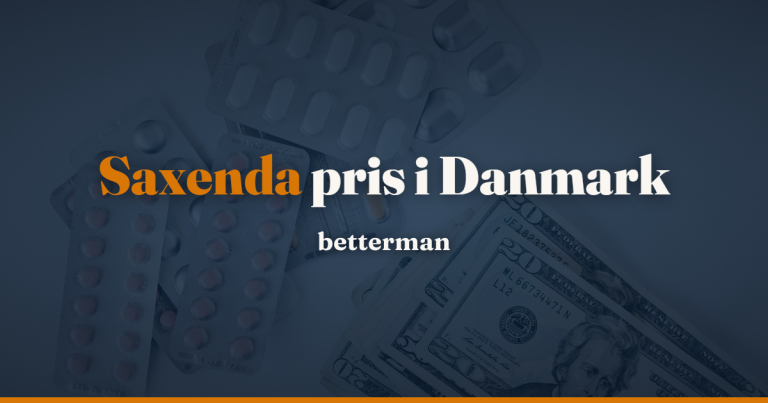 Saxenda pris i Danmark: pr. pen, pakke og måned — betterman.dk