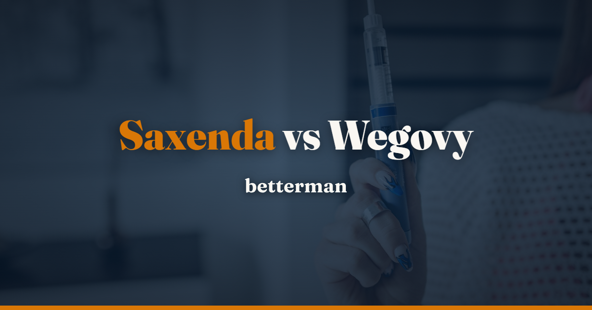 Saxenda vs Wegovy: forskelle på vægttab, dosering og pris — betterman.dk
