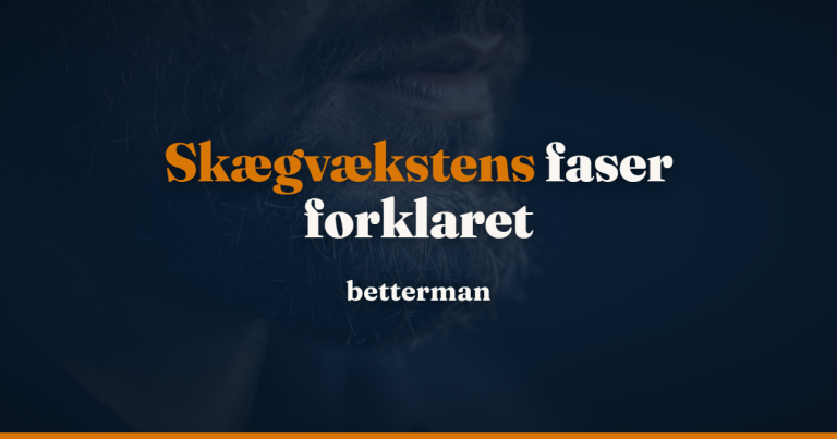 Skægvækst faser 2026: anagen, catagen, telogen og hvad der sker biologisk