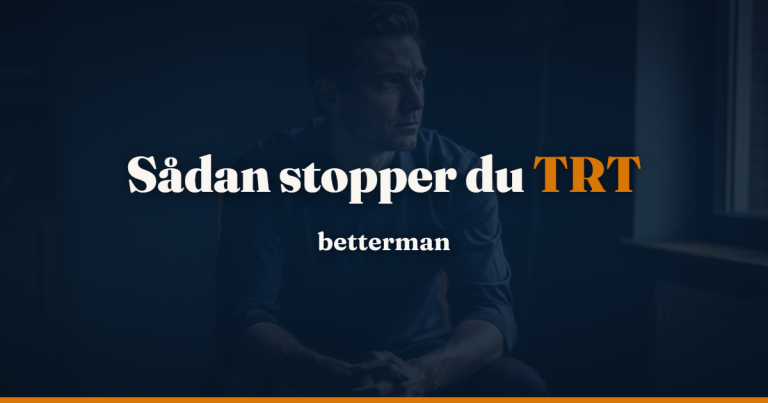 Stoppe TRT 2026 — recovery, symptomer og hvad du skal vide