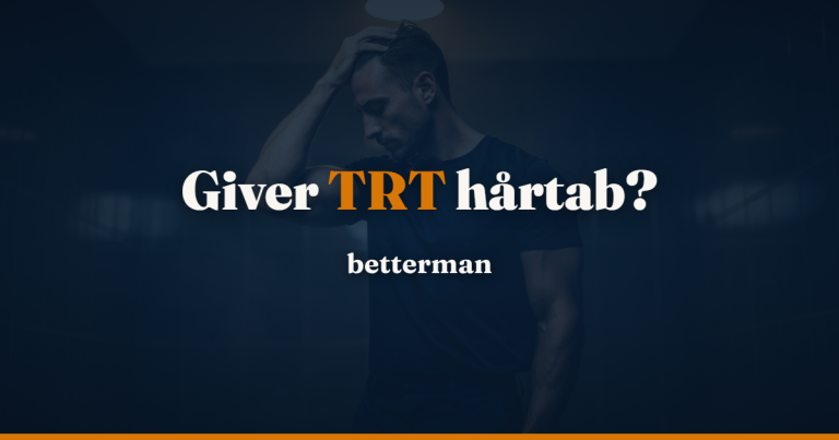 TRT og hårtab – mister du håret af testosteronbehandling? (2026)
