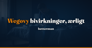 Wegovy bivirkninger: kvalme, mavebesvær og alvorlige tegn