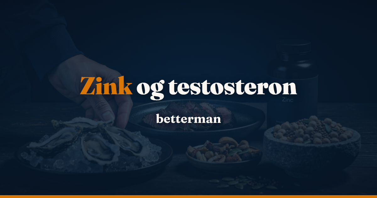Zink og testosteron – sammenhængen og hvornår tilskud reelt virker