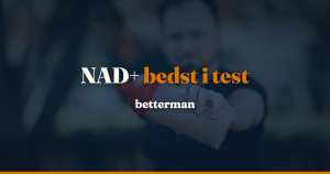 NAD+ bedst i test: sådan vurderer du selv et produkt — betterman.dk