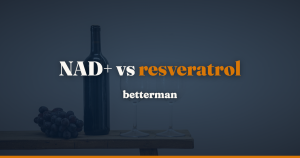 NAD+ vs resveratrol: mekanik, forskning og synergi — betterman.dk