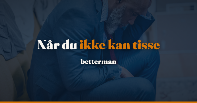 Urinretention hos mænd: akut og kronisk vandladningsstop — betterman.dk