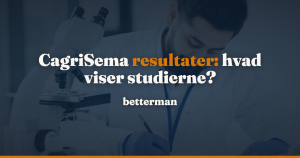CagriSema resultater: vægttabet i REDEFINE-forsøgene — betterman.dk