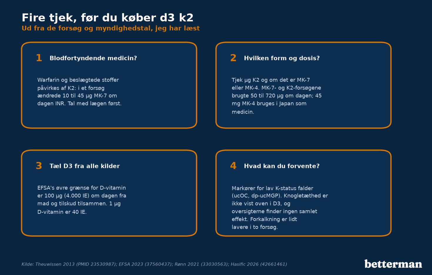 Fire tjek før du køber d3 k2: blodfortyndende, form og dosis, D3 fra alle kilder og forventninger